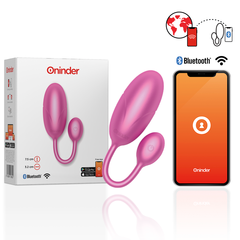Vibrador rosa ideal para casais 7.5 X 3.2 CM - app gratuito