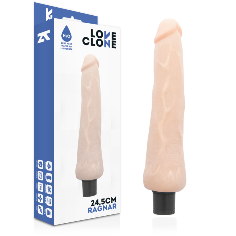 VIBRADOR AUTO LUBRIFICANTE 24.5 CM -O- 3.5 CM