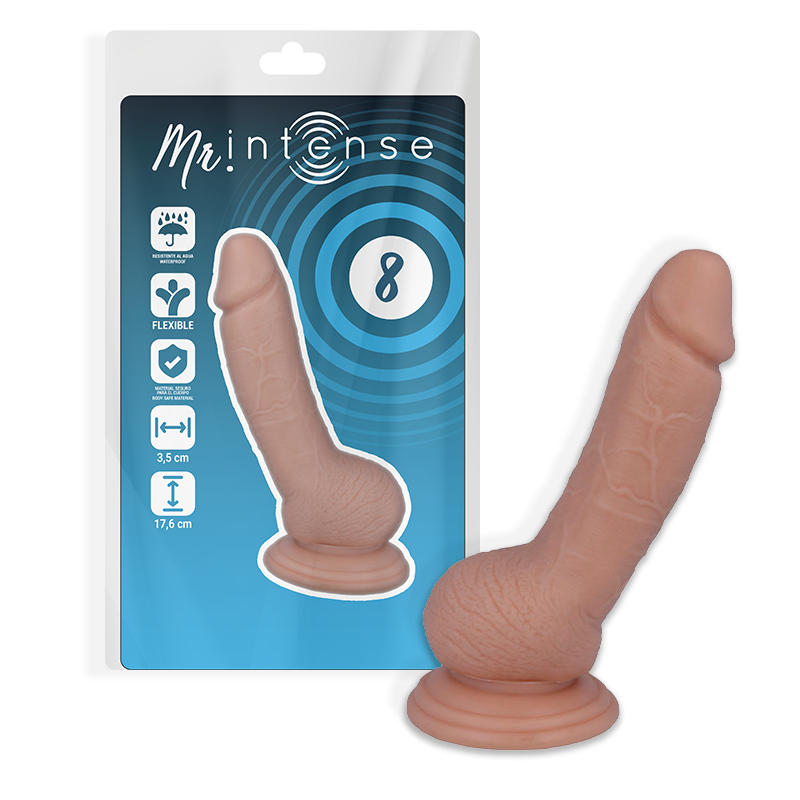 DiLDO REALÍSTICO 17.6 CM -O- 3.5 CM