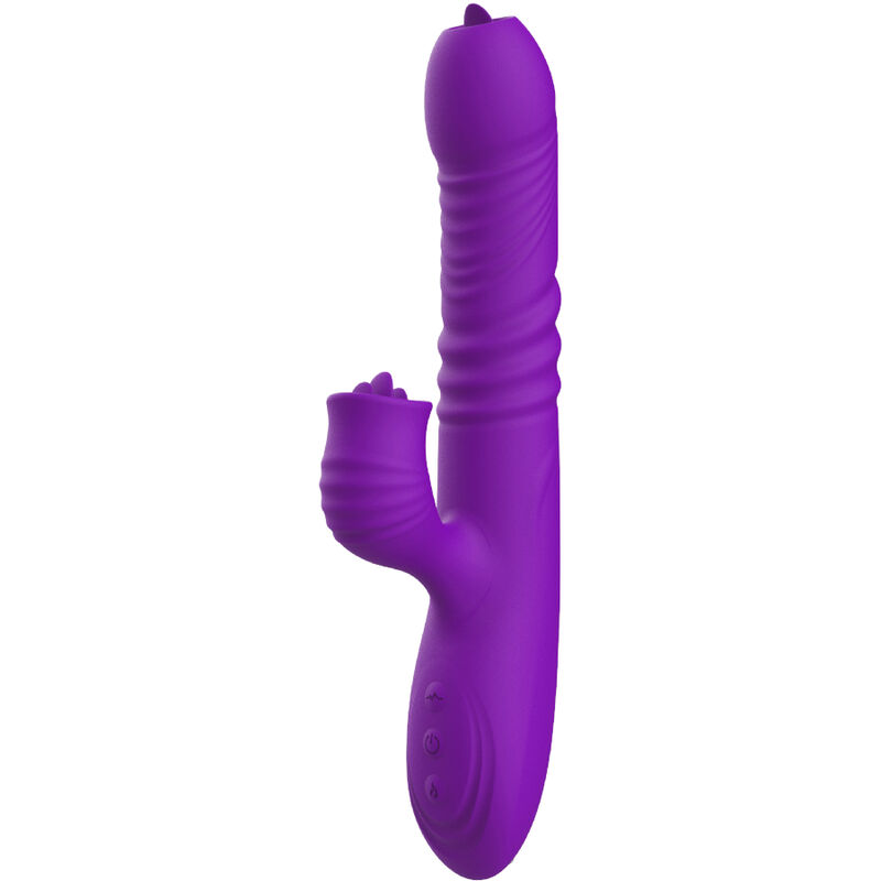ARMONY - VIBRADOR DE COELHO TOTALMENTE G SPOT COM EFEITO DE CALOR VIOLETA DE LÍNGUA ESTIMULANTE - Image 3