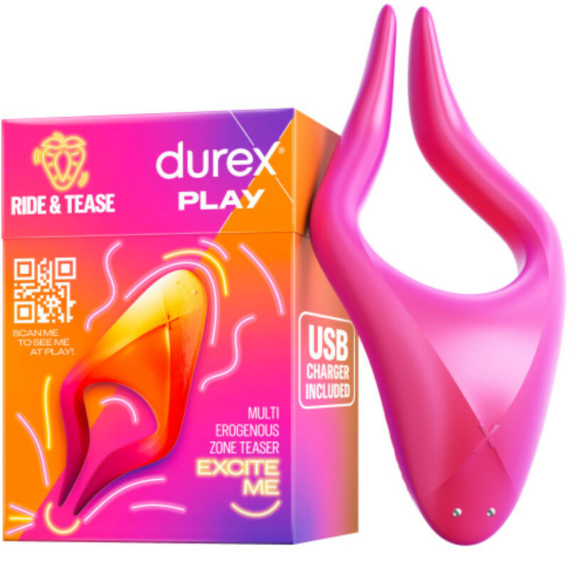 DUREX - BRINQUEDO MULTI-ESTIMULADOR RIDE  TEASE