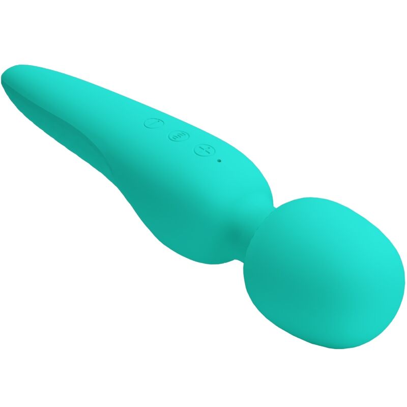 PRETTY LOVE - MAREDITH MASSAGER 12 MODOS DE VIBRAO AQUA GREEN - Image 5
