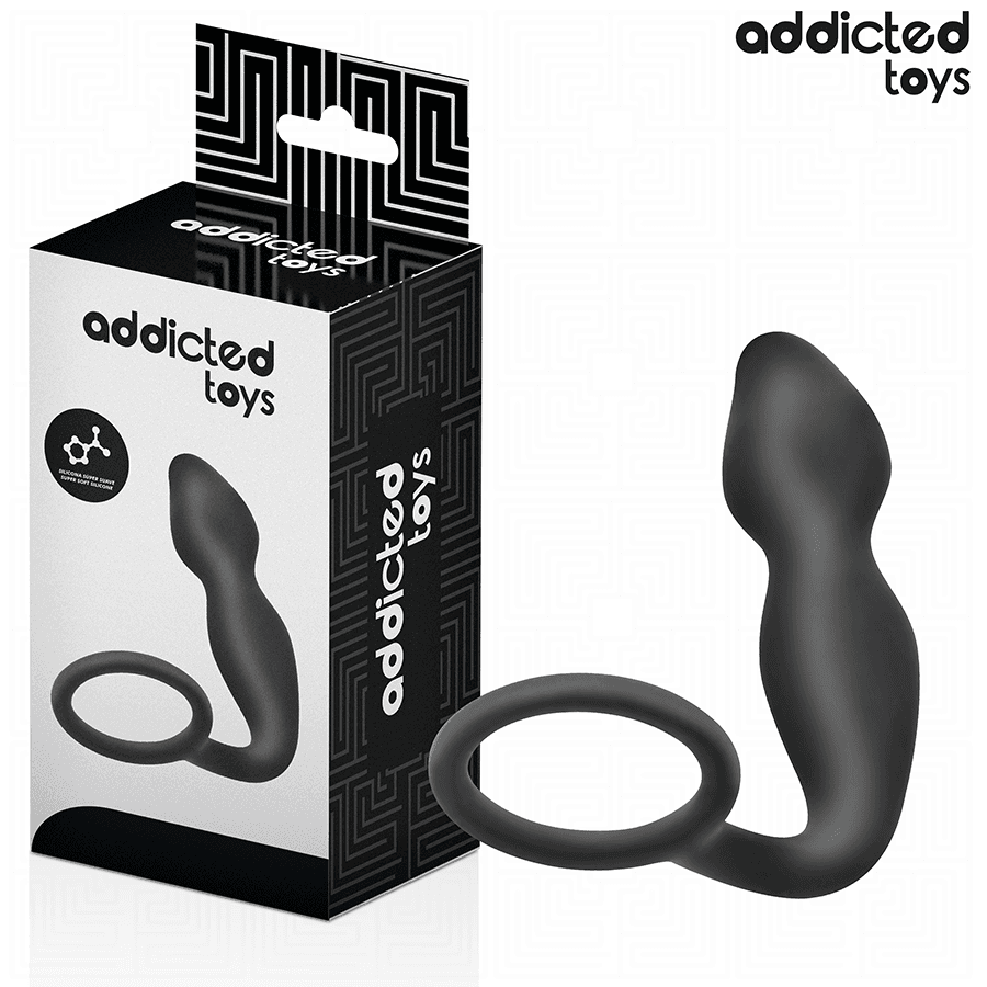 ADDICTED TOYS - PLUG ANAL COM ANEL MODELO 2