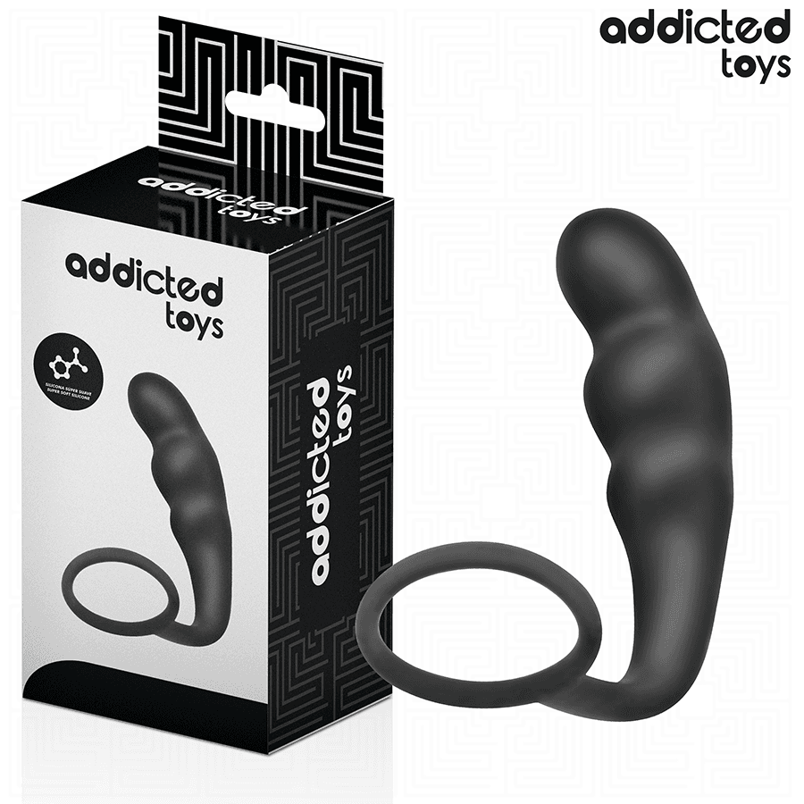 ADDICTED TOYS - PLUG ANAL COM ANEL MODELO 4