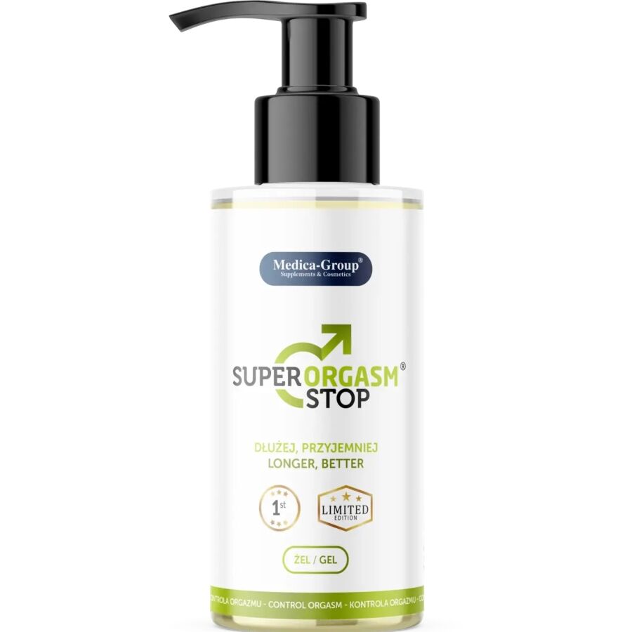 MEDICA GROUP - SUPER ORGASM STOP GEL ÍNTIMO PARA HOMENS 150 ML