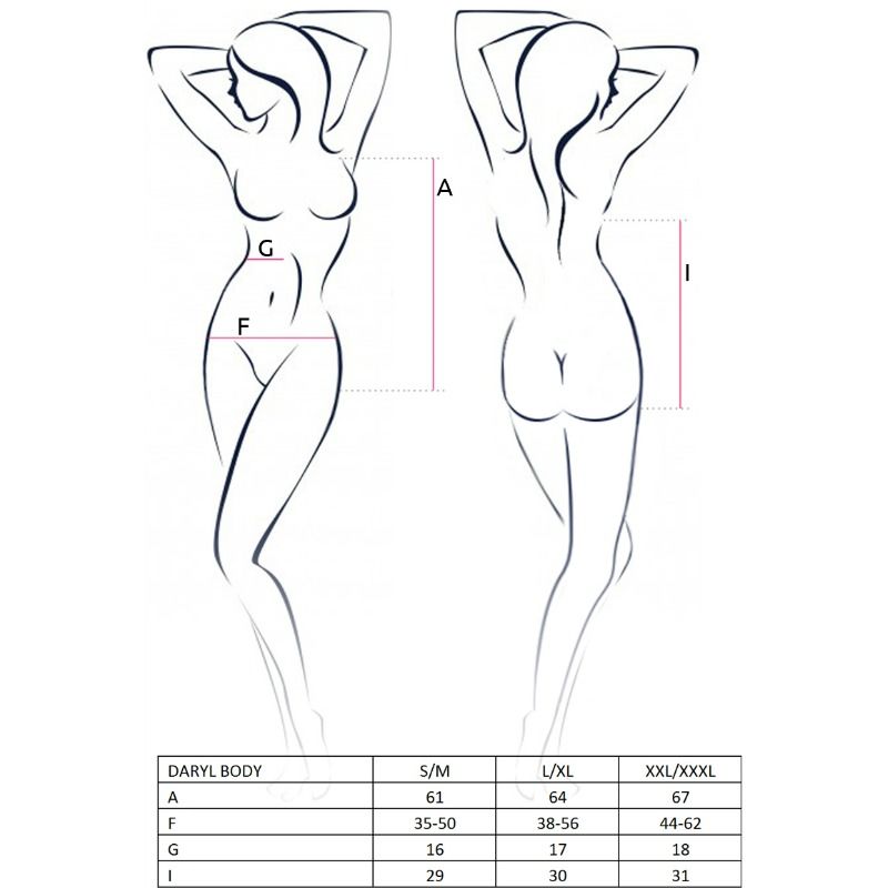 PASSION - MULHER DARYL TEDDY PRETO TAMANHO S/M - Image 3