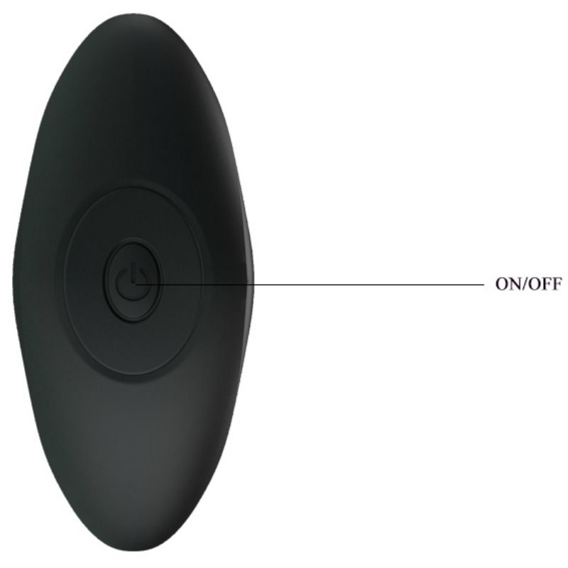 PRETTY LOVE - VIBRADOR ANAL PRETO PRETO AMOR - Image 3