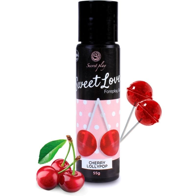 SECRETPLAY - GEL CHERRY LOLLIPOP DOCE AMOR 60 ML - Image 2