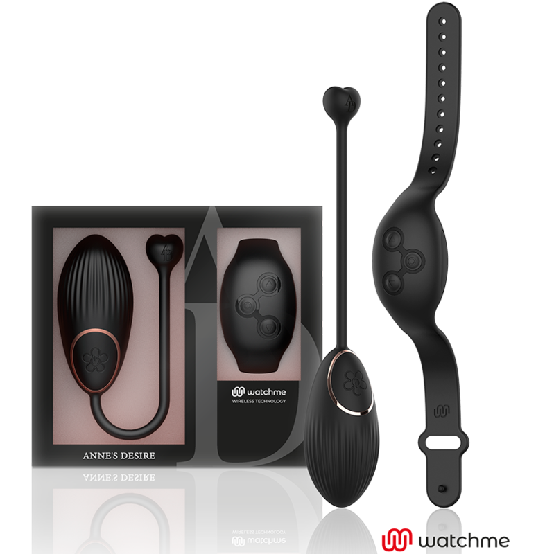 ANNES DESIRE - EGG TECNOLOGIA DE CONTROLE REMOTO WATCHME PRETO